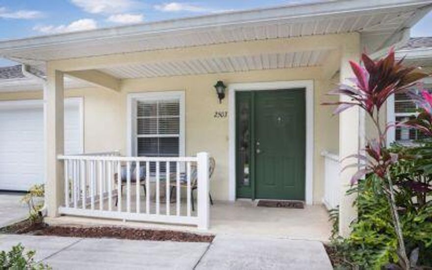 Maintenance-free living in the heart of Fort Pierce! This charming Lake Forest Park condo offers a bright, open layout with spacious bedrooms, updated kitchen, and private balcony/patio. Enjoy resort-style amenities including a heated pool, fitness center, clubhouse, and walking paths--all in a beautifully landscaped, pet-friendly community. Community dues include water, sewer, cable, internet, and exterior maintenance. Conveniently located near beaches, shopping, dining, and historic downtown