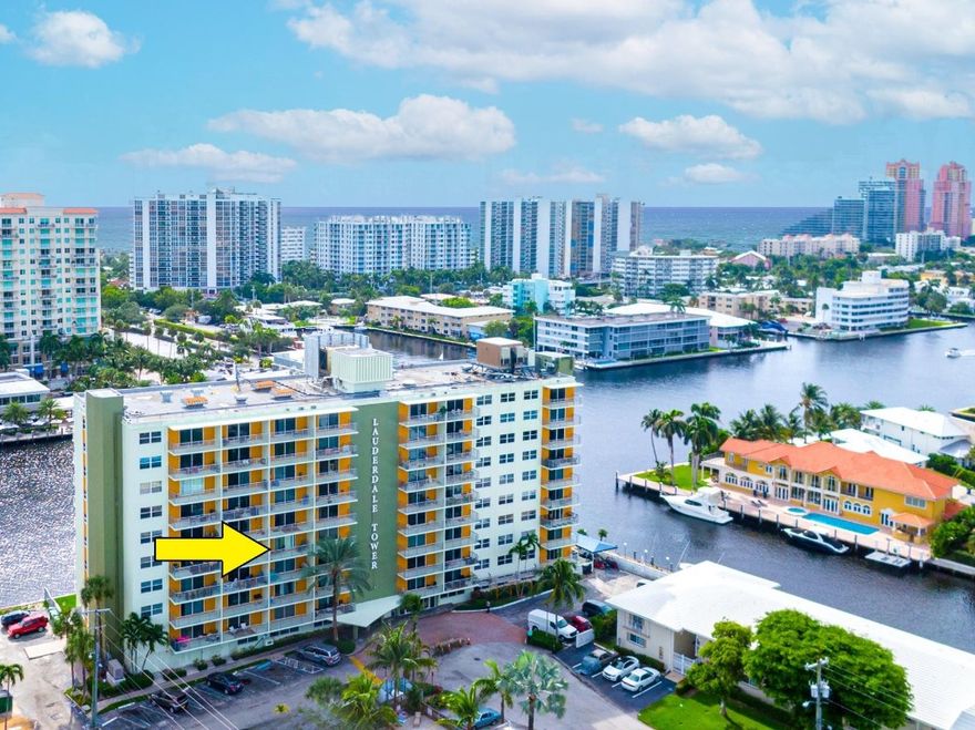 ESCAPE WINTERS & LIVE BY THE WATER IN THIS BEUTIFULLY RENNOVATED STUDIO.UNIT FEATURES NEW KITCHEN CABINETS & APPLIANCES, QUARTZ COUNTERTOP, TILE THROUGHOUT & IMPACT SLIDING GLASS DOOR WITH AN OVERSIZED BALCONY WITH BREATHTAKING VIEWS OF SUNSETS, SIDE CANAL & POOL. CONVENIENTLY LOCATED ON THE EAST SIDE OF FT. LAUDERDALE IN THE PRIME AREA OF CORAL RIDGE NEIGHBORHOOD WITH EASY ACCESS TO SANDY BEACHES, GREAT DINING, ENTERTAINMENT, SHOPPING & FLL AIRPORT. AMENITIES INCLUDE INTRACOASTAL FRONT POOL, WHERE YOU CAN WATCH ANNUAL BOAT PARADE & AIR/SEA SHOW, FITNESS CENTER, LOBBY SECURITY, COMMUNITY ROOM & BBQ GRILLS. PET FRIENDLY & WELL MANAGED BUILDING IS UP TO DATE WITH INSPECTIONS. CONCRETE RESTORATION & EXTERIOR PAINT COMPLETED IN 2020 & ROOF IN 2022. DON'T MISS OUT ON THIS ONE! **With offers please include Condo Rider, Seller's Disclosure, Structural Inspections Disclosure and Condo Governance Form(all forms in supplements under Submit with Offer).