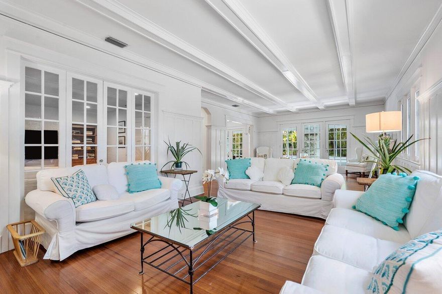 Totally refreshed and re-imagined 4-bedroom, 3 bath beach house ready for season on ocean block. New furnishings, renovated kitchen, new bathrooms, freshly painted inside and out with all new impact glass: includes 1 car garage. Close to Worth Avenue, restaurants, shopping and the ocean Available for '25-'26 season at $42,000 per month. Annually $33,000 per month.