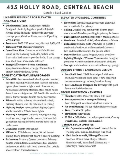 425 Holly Road Vero Beach FL 32963