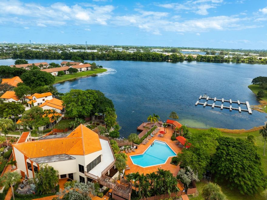 Live the Florida Resort Lifestyle without the resort Price . Amazing Lake views . This fabulous home offers two large bedrooms and a  3rd room that can be used as a bedroom or office. Enjoy the open kitchen with huge counter and ample storage .  Sip a morning or evening beverage while taking in the tranquil lake view in your screened in patio . This GATED community offers 5 Pools, Gym, Game Room , Clubhouse, Marina, Playground, and so much more. Whether it's working out , kayaking , paddle boarding , or simply strolling through a beautiful gated community this is the one you've been searching for .