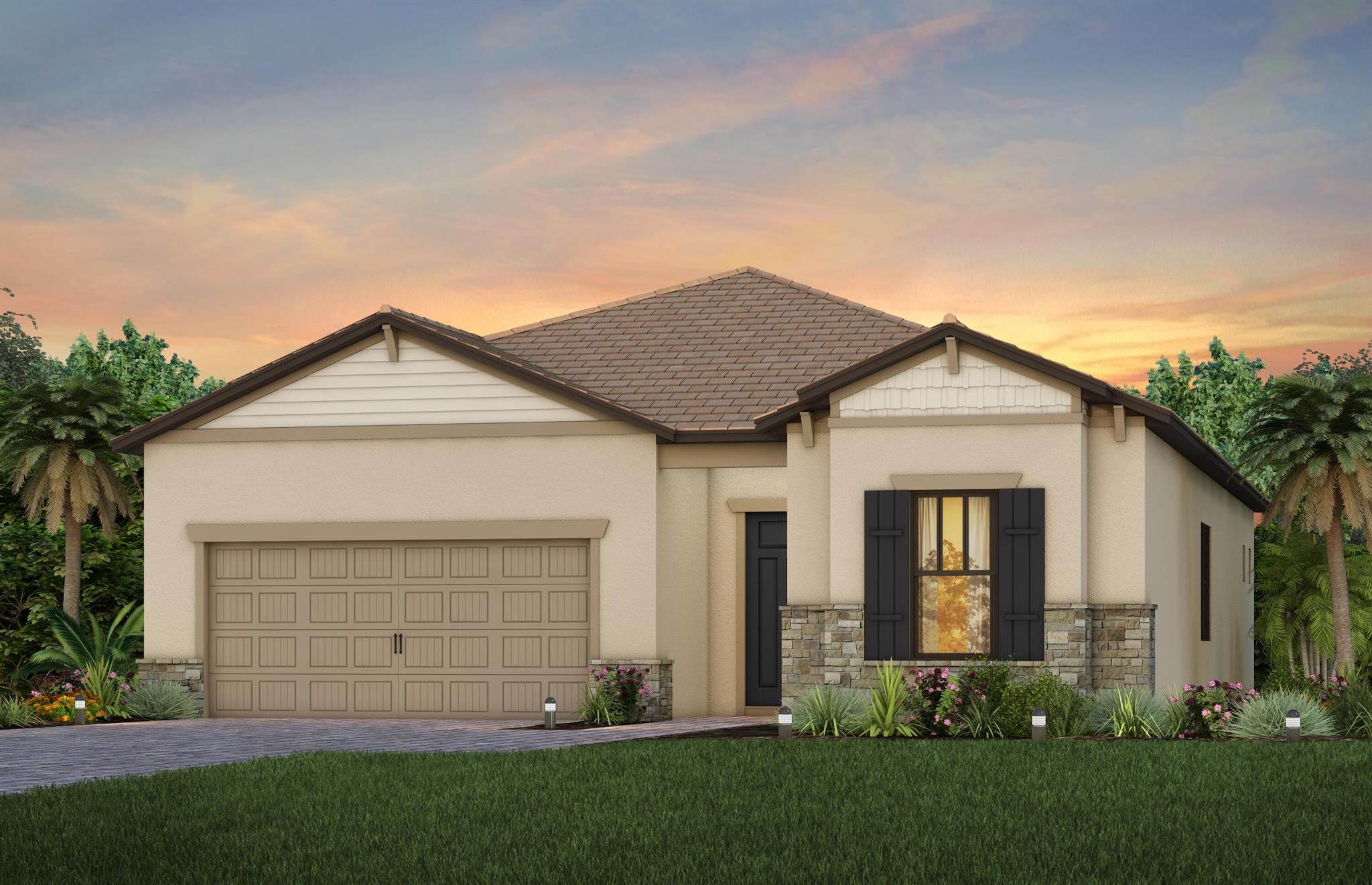 New Home Construction in the Final Phase of this beautiful community. This home has 2 Bedrooms and 2.5 Baths plus a Den. Enjoy private Preserve Views. Estimated completion is April 2024.