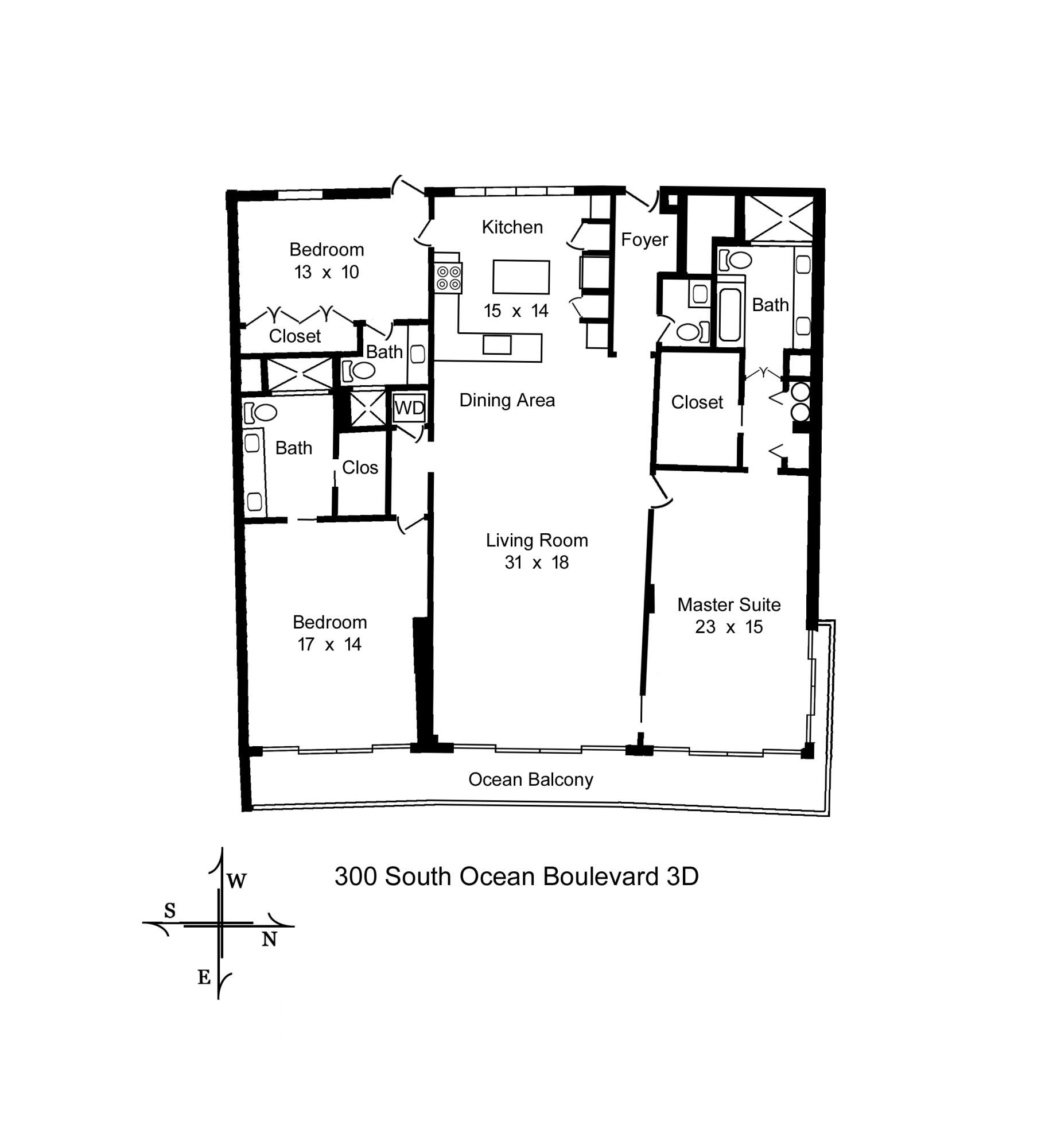 THREE HUNDRED OCEAN BLVD APTS INC - Residential
