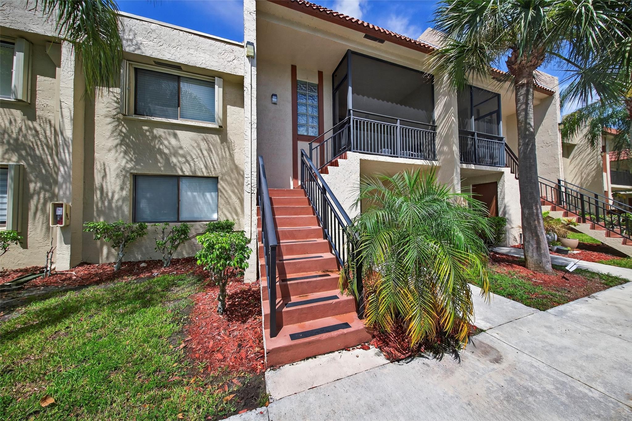 Beautifully renovated 2-bedroom, 2-bathroom condo for rent in a quiet and secure community in Weston. Located on the 2nd floor, this bright and spacious unit features a modern open kitchen with quartz countertops and stainless steel appliances, a large living area with access to a private balcony, and a primary suite with walk-in closet and en-suite bathroom. Includes in-unit washer and dryer, central A/C, and elegant wood flooring throughout. Enjoy community amenities such as a pool, tennis courts, and clubhouse. Conveniently located near top-rated schools, parks, shops, and major highways. Available starting September 1st – don’t miss this opportunity!
