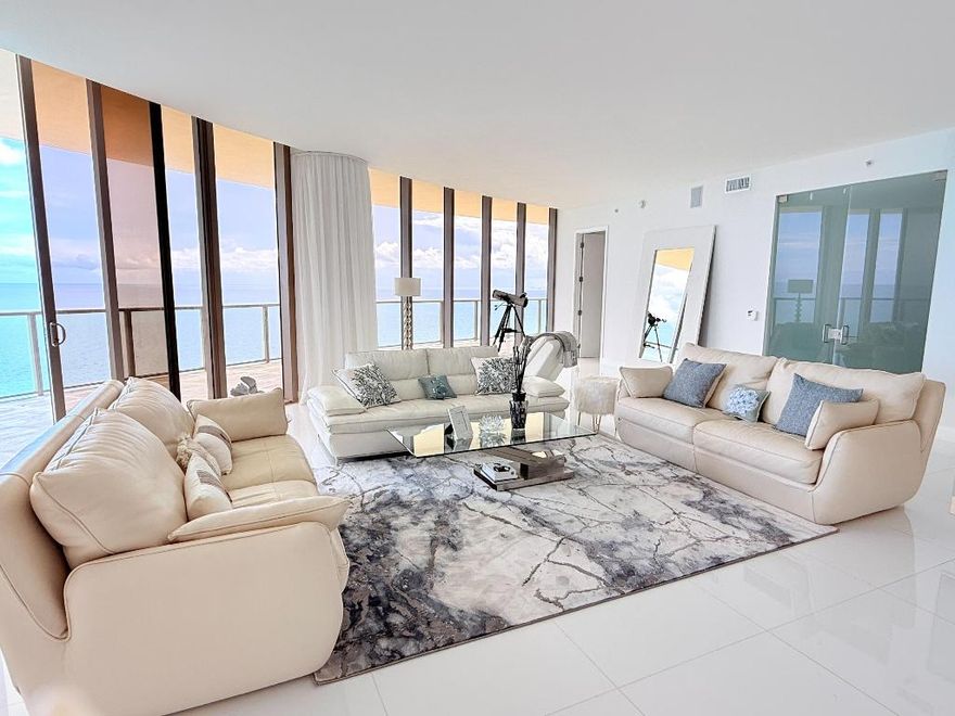 Now offered at $7,850,000. Experience elevated oceanfront living at the iconic St. Regis Bal Harbour. Penthouse 888 rises above the coastline with a private elevator entry, 3 ensuite bedrooms, 3.5 baths, and 2,712 SF of refined interior living. Floor-to-ceiling glass opens to a deep wrap-around terrace framing endless Atlantic views. Enjoy world-class amenities including concierge, pools, spa, dining, butler service, and resident-only privacy. A rare top-level residence now available at an exceptional value, an opportunity for the discerning buyer seeking luxury, elevation, and lifestyle.
