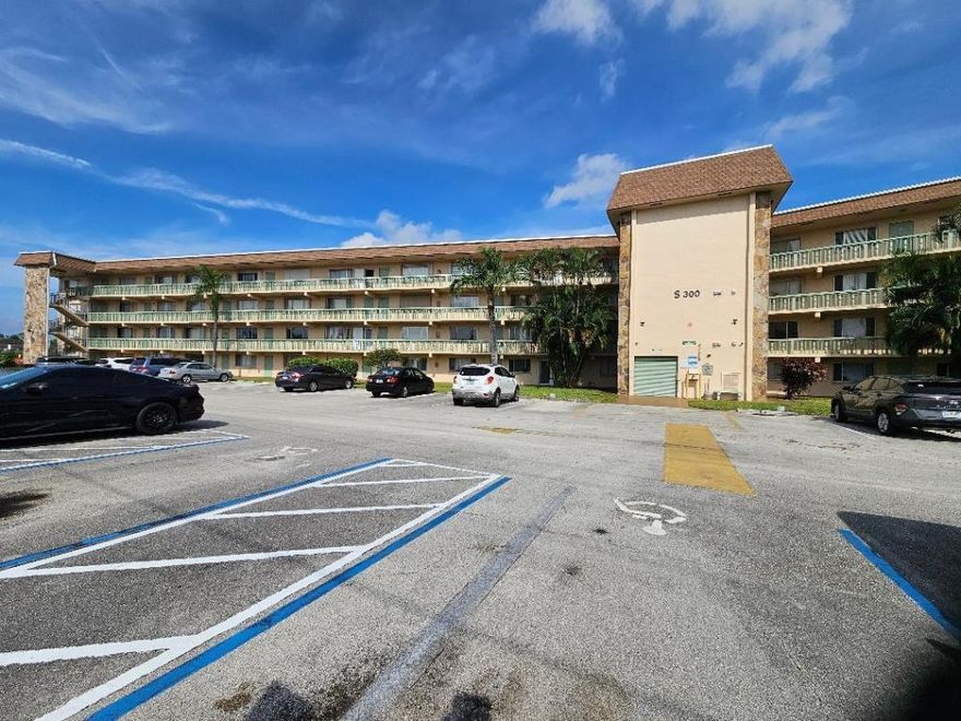 This unit is located with an excellent front view of the Community and surroundings, at the back balcony it has a great view of Pool and Clubhouse, to enjoy your morning coffee.
Close to all Palm Springs shops and close to all Palm Beaches & PBI Airport. It is offered with the option of partial furniture for your convinience and pleasure. Has vinyl wood floors throughout entire unit with an updated kichen & bathrooms. Only available on  02/01/26