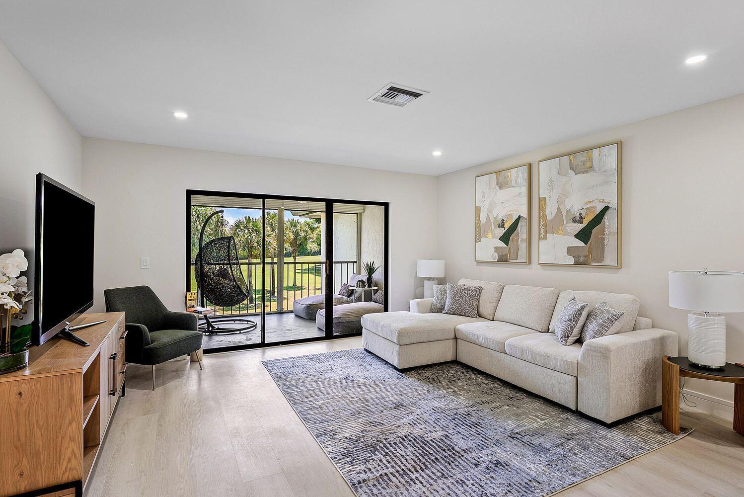 Lease option to buy wit special incentive available to Tenant. PROPERTY TO BE FULLY FURNISHED WITH BRAND NEW FURNITURE & FURNISHINGS IN SEPTEMBER. First Month's Rent and Security Deposit (each equal to one month's rent) due at lease signing. Tenant pays the following monies in full 30 days before occupancy: Prevailing Golf Membership Surcharge (subject to change) $6,339.75, $1750 admin fee, 13% Tax on Gross Rent if applicable, $150 one-time application fee, $86/month gratuity fee. The owner pays for cable and internet, the Tenant is responsible for Water and electricity. Utilities will be deducted from the security deposit with/ copy of the bill provided at the end of the Lease. Photos are of model unit identical to the listed property with similar furnishings.