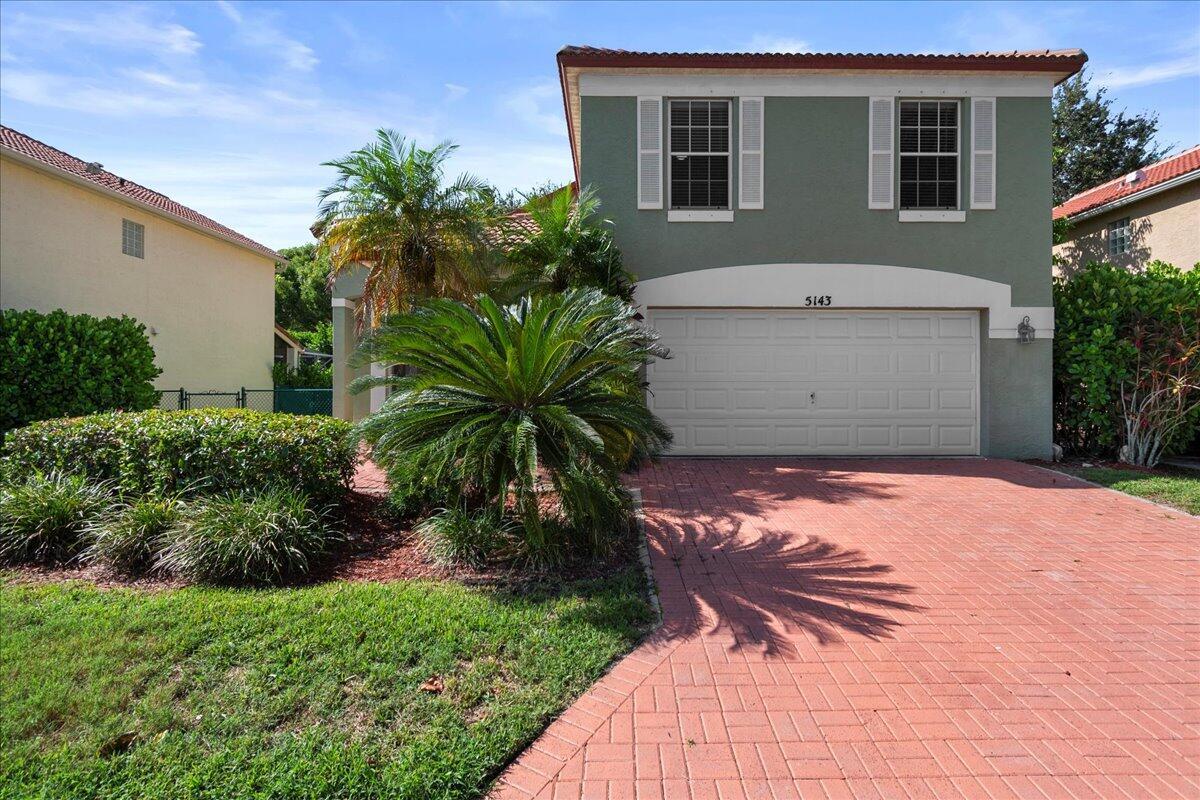 For Rent or Sale - Gorgeous CBS 4 Bedroom, 2.5 Bathroom, 2-Car Garage home in the highly sought-after gated community of Woodbine. Recently updated with a brand-new kitchen featuring stainless steel appliances, new flooring, and fresh paint throughout. The first-floor master suite offers double door entry, a spacious ensuite bath, and ample closet space. Main level living includes laminate flooring, a screened-in lanai, and a bright breakfast area. Upstairs boasts a large loft, three bedrooms, and a full bath. Enjoy a private backyard perfect for entertaining. Woodbine offers 24/7 guard-gated security, low HOA fees, and resort-style amenities including pools, tennis, fitness center, and more--all in a prime Palm Beach Gardens location.