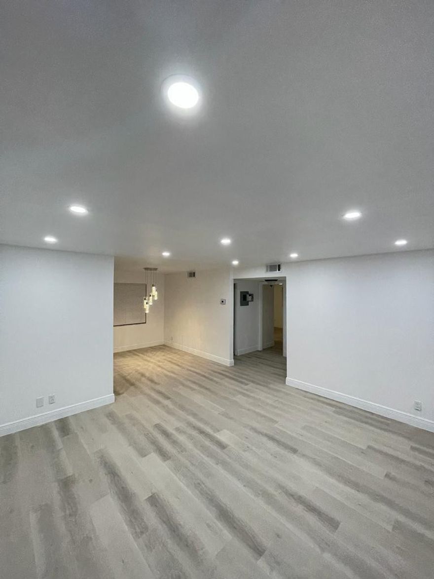 Wow! Great Location, Nice Community, Gorgeous Modern Apartment with UPGRADED Kitchen and Bathrooms THIS IS A MUST SEE!! This SPACIOUS FIRST FLOOR  Apartment features Two Large Bedrooms & Two UPDATED Bathrooms, Master Bedroom has it's own Bathroom. The Large kitchen is nicely upgraded with Granite Counter Tops, Stainless Steel Appliances and Beautiful Cabinets, with New Recessed Lighting, New Floors and Dishwasher and Washer & Dryer in the Unit, New Impact Windows being installed. Two Parking Spaces. No Association Approval Required Apartment will be Available for immediate Occupancy. Application Fee $30 for everyone over 18 Minimum Credit Score of 650. Washer & Dryer in the Apartment. Only two month to move in. First month and one month Security Deposit for those that qualify.