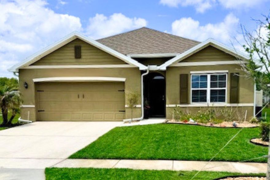 Well-maintained 4-bedroom, 2-bath home located in the growing Creekside community of Fort Pierce. Built in 2022, enjoy outdoor living with an extended rear patio that is fully screened, creating a comfortable space for relaxing or entertaining year-round. The fenced backyard adds privacy and flexibility for pets, play, or gatherings. Inside, the home moves beyond a basic builder finish. Window treatments, appliances, and select custom touches are already in place New Amenity Center opening soon.   Convenient access to major roadways including Okeechobee Road (SR 70), connecting you to both I-95 and the Florida Turnpike for easy commuting.