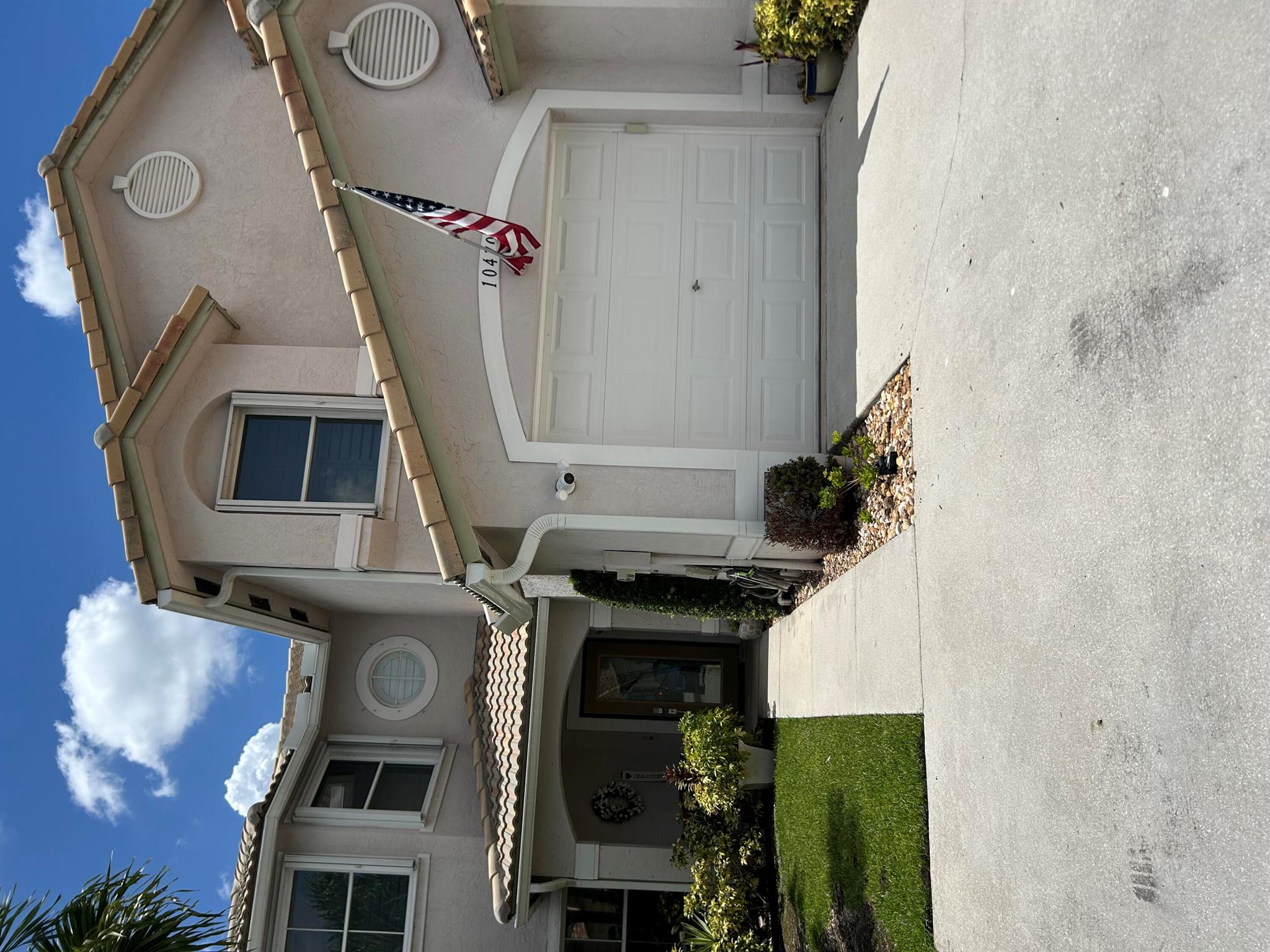 Wellington Edge gem in a quiet gated community located off Forest Hill Blvd close to shopping and amenities. The community offers community pool, tennis, tot lot, and fitness center. Only 10 min drive to WEF! Or bring your golf cart. Plenty of parking in the 1 car garage or driveway. Community allows dullies. Master bedroom and bathroom on first floor! No carpet. Inside laundry. 1 King, 1 Queen and 1 full. Baby crib available if needed.