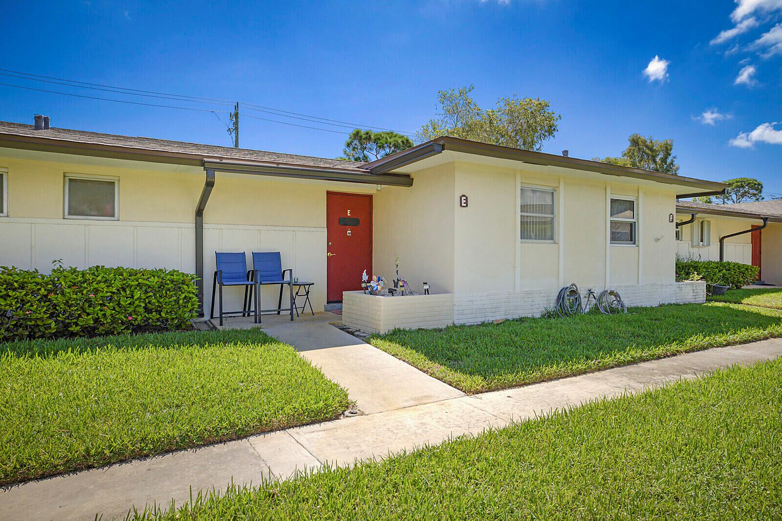 Discover easy living in this charming 1-bedroom, 1-bath villa in the sought-after 55+ Cresthaven community! This well-maintained home features tile flooring throughout and a peaceful garden view, perfect for relaxing with your morning coffee. The community offers everything you need to enjoy an active Florida lifestyle, including a pool, fitness center, clubhouse, card room, and a calendar full of activities--you can be as social or as private as you choose. With its inviting atmosphere and low-maintenance design, this villa is ideal for year-round living or a sunny seasonal retreat.