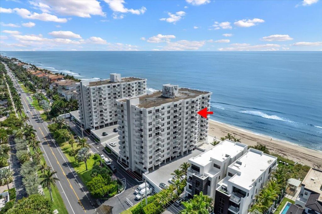 Photo of 4511 S Ocean Boulevard #805, Highland Beach, FL 33487 (MLS # B26029791)
