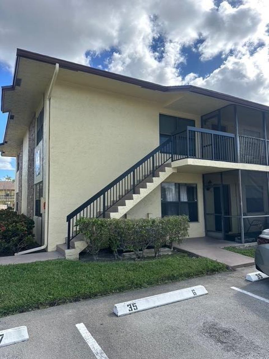 Ground-floor 2-bedroom, 2-bath condo in the Winding Lake community of Sunrise. Features a split-bedroom layout, tile flooring throughout, central A/C, and open living and dining areas with breakfast bar. Washer and dryer included. Assigned parking conveniently located near the unit. Community amenities include pool and tennis courts. Tenant occupied through end of January. HOA approval required. One pet allowed under 15 lbs. Minimum credit and income standards apply.