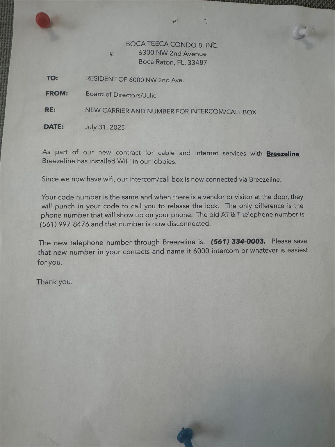 Boca Teeca - Residential