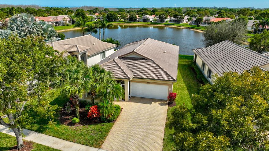 SPECTACULAR LAKE VIEWS.  3/2, Extended Lanai over Lake in this Nantucket Model in Baywinds, Prestigious 55+ Pet-Friendly Resort Style Community. Dramatic Entry Foyer & Long Hall Lead to Open Plan Living, LR, DR, Family Rm w Triple Sliders to Enclosed Lanai.  EIK w Black Granite Counters, Pantry. Chef's Island, Café Area, En-Suite PBR Huge Walkin Tpl Mirrored Drs,  Addl Closet,  PBA has Dual Vanities, Sep Upd Stall Shower, Jacuzzi Jetted Tub, Block Glass Window for Natural Light. Vaulted Ceilings, All Furn Can Be Inc. Accordion Shutters 1 yr.  Seller would like to rent back for 1 yr if possible.  Too Many Features to Name. Must be Seen. Maint incl Cable w Prem Channels, 3 Boxes, DVR, Hi-Speed Internet, Landline + ADT. Country Club Living, 24-Hr Manned Security. Lush Landscaping on Beautifully Appointed Grounds.

State-of the-Art Clubhouse.  3 Heated Pools Including Resistance Pool, Har-Tru Tennis Courts & Pickleball Courts with Lights. State-of-the-Art Gym, Ballroom, Media Room, Card Rooms, Billiards, Exercise & Weight Rooms, Library, Meeting, Crafts & Conference Rooms.  Renovated Kitchen.

Activities +++.  Shows, Mah-Jong, Bridge, Canasta, Poker. Many clubs including Photography, Outdoor, Finance, Bird Watchers, Theatre Arts Group, Knitting, Men's & Women's, Shepherds Guild, Hadassah, etc.

Easy Access to Golf, WPB Airport, Malls, Kravis Centre, City Place, Museums, Shopping, Dining, Beaches, Intracoastal, Everglades, Highways, Parks. Polo, & Everything Fabulous Florida Lifestyle Has to Offer. 

HOA Approval required. Non-Refundable Capital Contribution to be paid by Buyer at Closing.