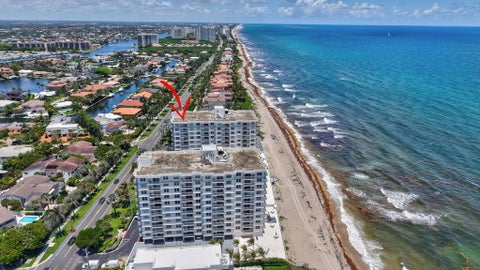 Tiny photo for 4505 S Ocean Boulevard #402, Highland Beach, FL 33487 (MLS # B26032115)