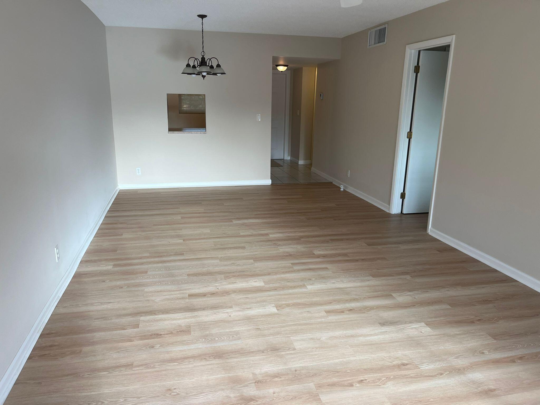 This newly renovated unit features IMPACT WINDOWS. New AC. Renting allowed immediately. Primary bath has step in tub/shower conversion. Very close to the clubhouse pool, major shopping centers, public transportation, and highways. Bigger storage unit. Laundry on same floor. Parking spot near unit convenient for groceries. Great opportunity don't miss out!