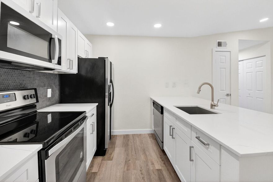 Move right into this beautifully renovated 3-bedroom, 2-bath condo located in the gated community of Verano at Delray Beach. This light-filled residence features a modernized kitchen, stylishly updated bathrooms, new flooring, refreshed lighting, and a newer A/C system—designed for comfort and efficiency year-round. Enjoy your morning coffee or evening unwind on the private covered balcony overlooking the community play area and tennis courts.

Verano at Delray offers a resort-style living experience with a pool, hot tub, clubhouse, and tennis courts. The community has also completed major updates, including roof replacements and concrete restoration, adding long-term value and peace of mind. Ideally situated just 3 miles from Delray Beach and minutes from Atlantic Avenue, is central location puts you close to the area's best beaches, dining, shopping, fitness studios, parks, and major roadways. An excellent opportunity to enjoy the Delray Beach lifestyle in a well-maintained, all-ages community.