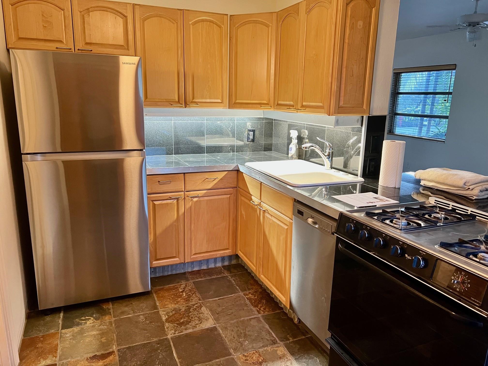 Unique 1 bedroom 1 bath 1st floor corner unit roughly one block to East Las Olas! Tile flooring throughout entire unit. Kitchen has plenty of counter and cabinet space, a snack counter and dishwasher. Full size washer and dryer, RARE for the area. Unit has a linen closet and one additional small closet for storage. Large bedroom plus spacious living and dining area. Entire unit FRESHLY painted. Sit on your front porch and see the canal right in front of the building and downtown to the side. This unit also comes with a large CARPORT and extra STORAGE in the carport area as well. Nice local landlord, lush landscaping and well maintained. GREAT location East Las Olas and Downtown, only a few minutes to the beach, 10 minutes to FLL airport! LOCATION!