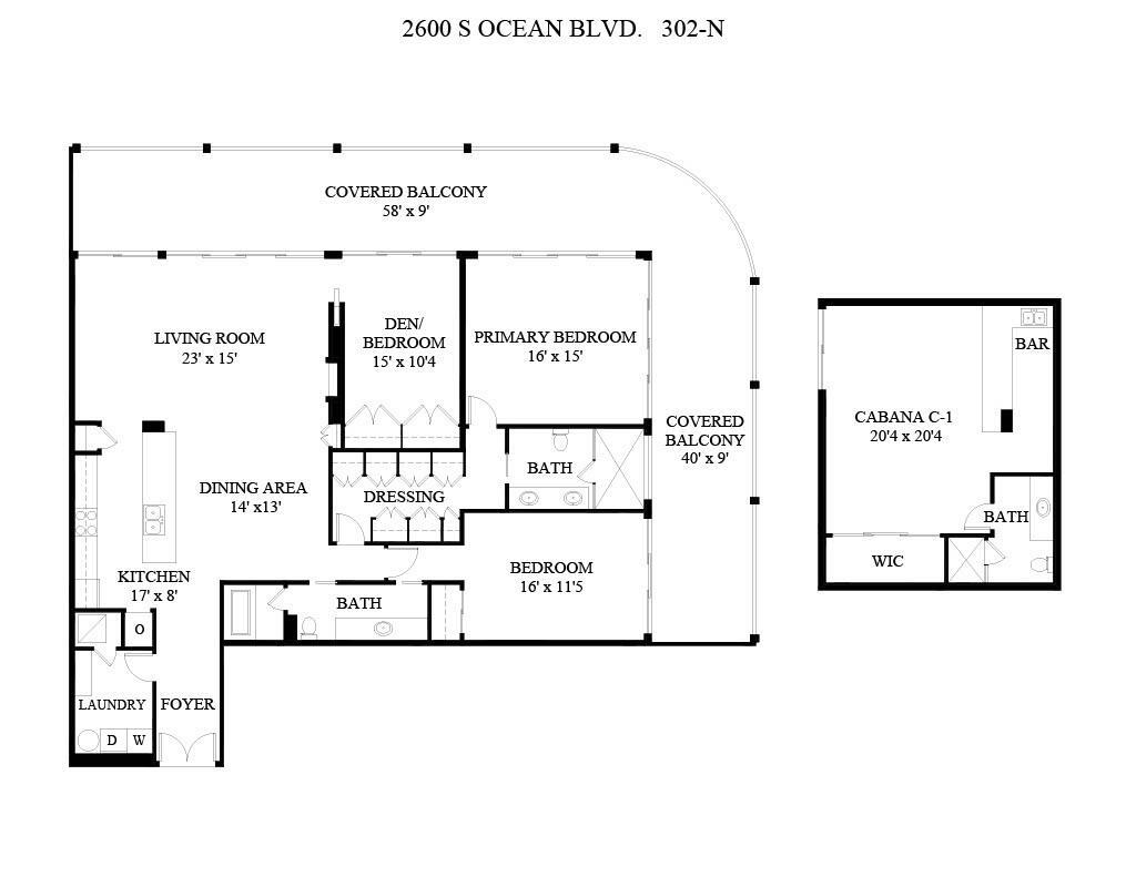 2600 South Ocean - Residential