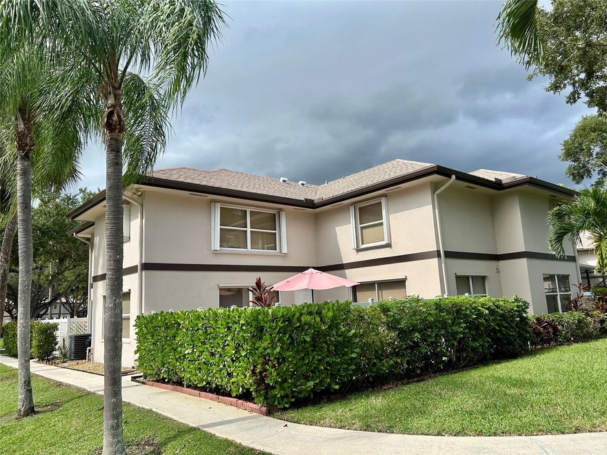 Welcome to this beautifully maintained home in one of Royal Palm’s most sought-after communities. Featuring two oversized master suites, each with private baths and walk-in closets, plus a bright and open main floor. Enjoy peace of mind with a brand-new A/C, newly installed roof, and new water heater. The spacious kitchen, dining, and living areas flow seamlessly for everyday living and entertaining, while large windows overlook your private, fenced 18’x21’ patio retreat. The community offers resort-style amenities including a sparkling pool, relaxing spa, and scenic walking paths. Even better, the HOA takes care of it all wifi, insurance, roof maintenance, lawn care, pool service, trash removal, common ground maintenance, handyman work and reserves for a truly worry-free lifestyle.