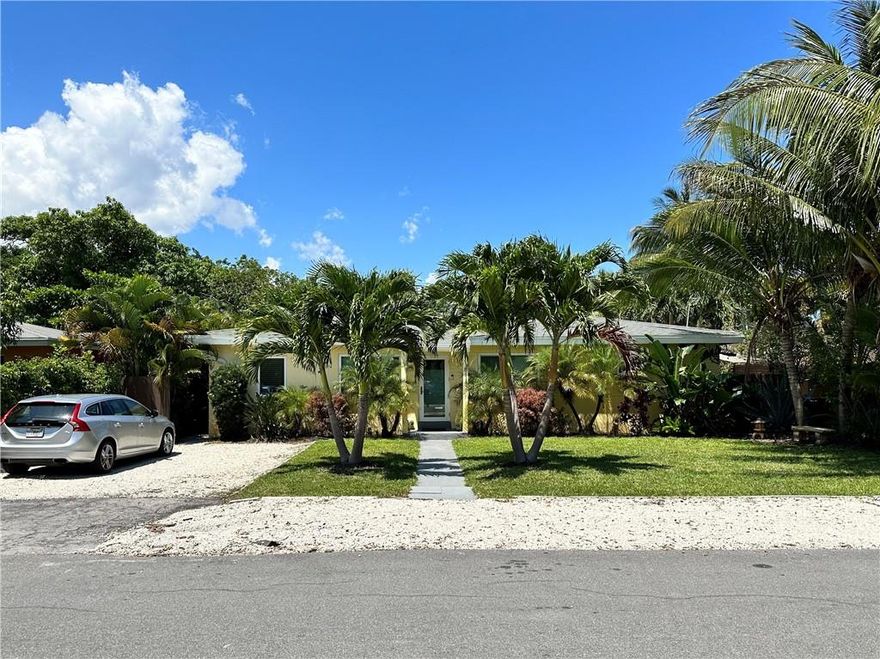 Renovated N Middle River Ter 4/2 Pool Home w/Bonus Rm for Additional Bed or Office. Quiet Street. Great Curb Appeal. Open Concept Kitchen. Remodeled Baths. Impact Windows & Drs & Roof (2020). Conv. Mini-split A/C. Large Resort-like Rear Yard w/Beautiful, Over-sized Free-form Pool & Tropical Landscaping. Plenty of Room for People & Pets to Play. Tons of Parking. Utility Shed. Friendly Dog-Walkin' Neighborhood. Great For Live-in OR to Rent. Priced to Sell Near Trendy Wilton Drive, Flagler Village, Downtown FTL, Famous Beaches & the Best Shopping, Dining, Nite Life & Entertainment, Groceries (Incl Trader Joe’s, Whole Foods, Boutique Publix, Aldi and also Community Dock for Paddle Board, Kayak, Canoe & Friends. Also near Expressway, BrightLine Rail, Airport, Cruise Port, Buses, etc.