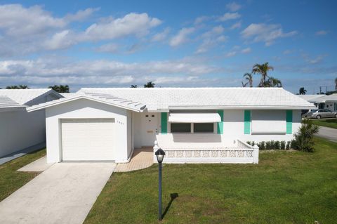 A home in Boynton Beach