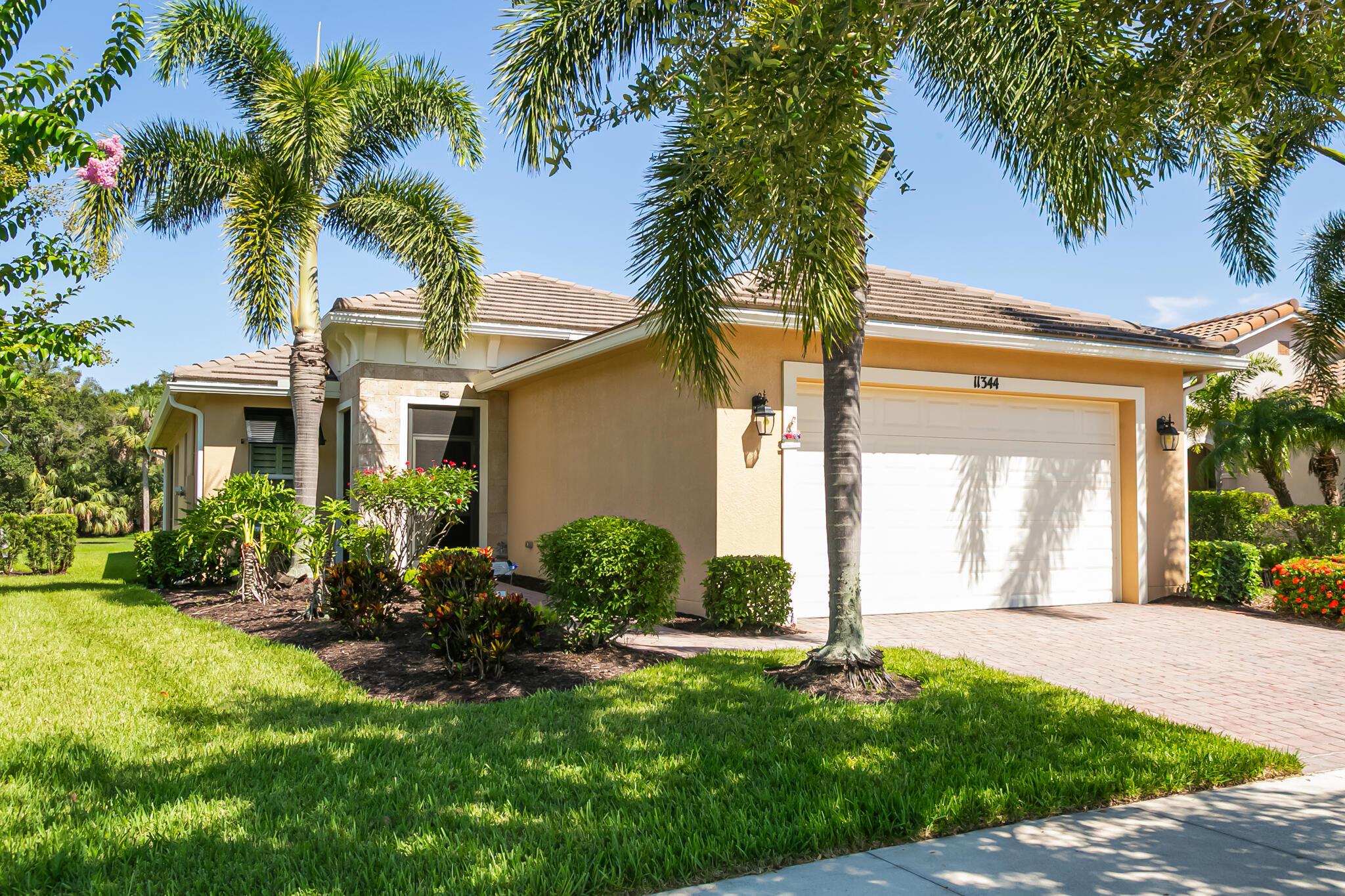 Welcome to this beautifully maintained Andalucia model nestled in the premier 55+ community of Vitalia at Tradition. This thoughtfully designed 2-bedroom, 2-bath home with a flexible den offers a perfect blend of comfort, style, and functionality--backed by serene, private preserve views.Step inside to an open-concept layout ideal for both everyday living and entertaining. The spacious kitchen is the heart of the home, featuring 42'' cabinets, granite countertops, and plenty of prep space for hosting or casual meals. The bright and inviting primary suite boasts a generous walk-in closet with custom built-ins and a large step-in shower. The versatile den is perfect for a home office, hobby room, or guest space.