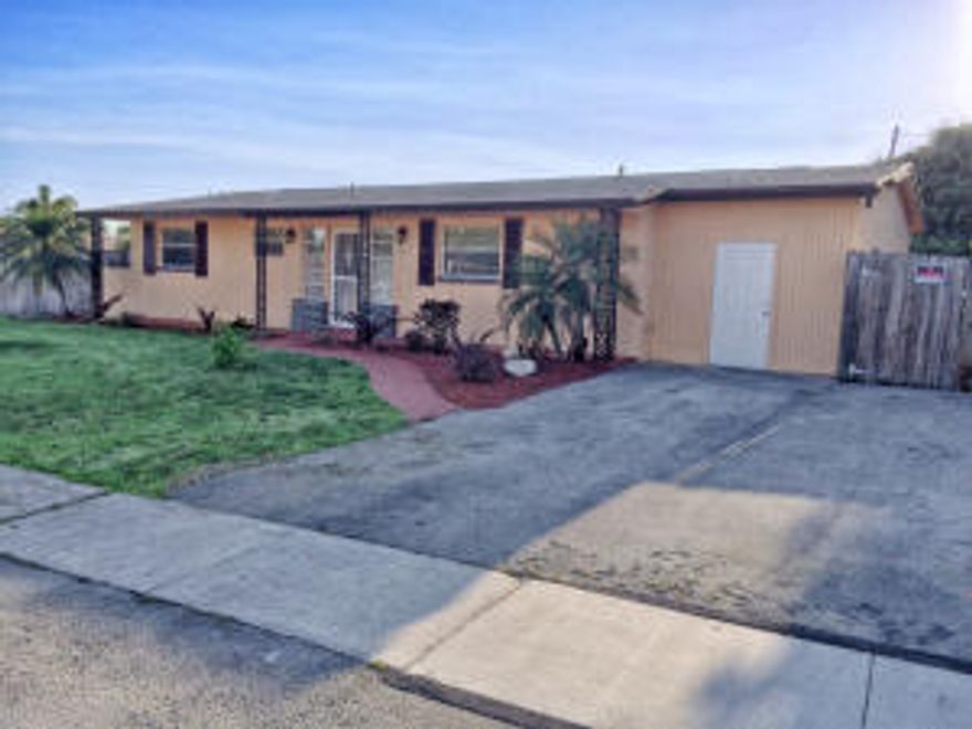 Perfect & New Condition! 4/2 home Pool Home , New A/C Units , Good Area Like a New Home. Has been extensively remodeled and repaired. Over $35,000 of work was done. New Kitchen with Granite. New Remodeled Bathrooms, New ceramic tile and wood floors, New paint inside and out. , and much much more . SELLER PAYS Owner’s Title Insurance, and Doc Stamps on the deed, w/ FHA BUYER”S TOTAL CASH TO CLOSE approx $16,046.76 & PITI of $1,509.00 based on 3.875%- 4% FHA loan. FHA loan if BUYER finances through SELLER’s APPROVED LENDER. Ask about the Palm Beach County yearly Tax Credit, and buyer down payment assistant programs. Our lender preferred
