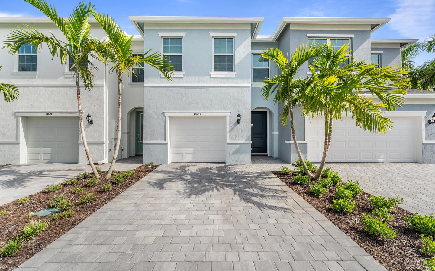 Location! Location! Location! Move into this BRAND NEW construction townhome in Stuart's Desirable Ocean Cove neighborhood! This Seacrest floorplan has an open and airy layout with luxury coastal finishes. Light and Bright! Owner has upgraded the window treatments, lighting, & fans. White coastal cabinets, quartz countertops, with subway backsplash! All three bedrooms are upstairs with a bonus washer and dryer in the unit! One car garage! Tile flooring in Living area and Baths. Create your own paradise! Ocean Cove community is located near Stuart Beaches and Historic Downtown. GREAT location close to dining, shopping, entertainment, schools and medical facilities. Ready for immediate occupancy!