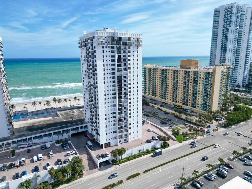 ABSOLUTELY STUNNING VIEWS!! This 2 Bedroom 2 bath fully remolded condo offers breathtaking views of both the ocean and the intercostal waters! Listen to the waves crash from your balcony or sit in blissful silence indoors because of the full impact windows, either way you will be in Paradice! With not a penny spared on upgrades from the bathroom to the kitchen to the flooring all you need is your toothbrush, and you are home! OK TO LEASE FIRST YEAR!
