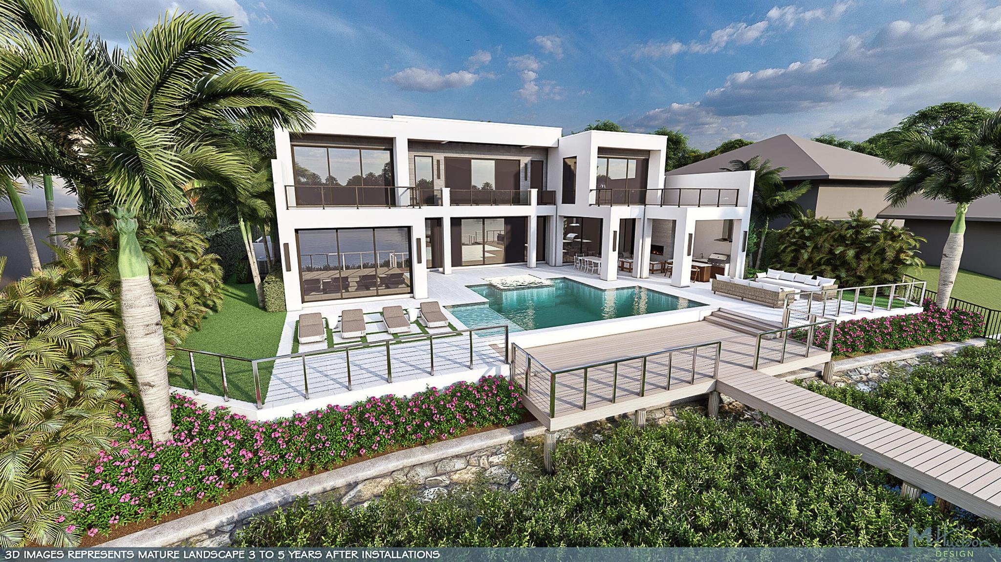 Discover the best of luxury living in this custom waterfront Coastal Contemporary estate, ideally situated on the coveted Spinnaker Lane in Admirals Cove.  Located on a quiet cul-de-sac just moments to the club, this property offers 100 feet of water frontage with quick access to the Intracoastal and no fixed bridges. An exceptional opportunity for boating enthusiasts.  Designed for privacy and refined elegance, the home features 5 bedrooms, 5 full baths, 2 half baths, and 7,285 SF of interior living space and 9,675 total SF. Soaring ceilings, walls of glass, and meticulous attention to detail create a bright inviting atmosphere ideal for both entertaining and everyday living.