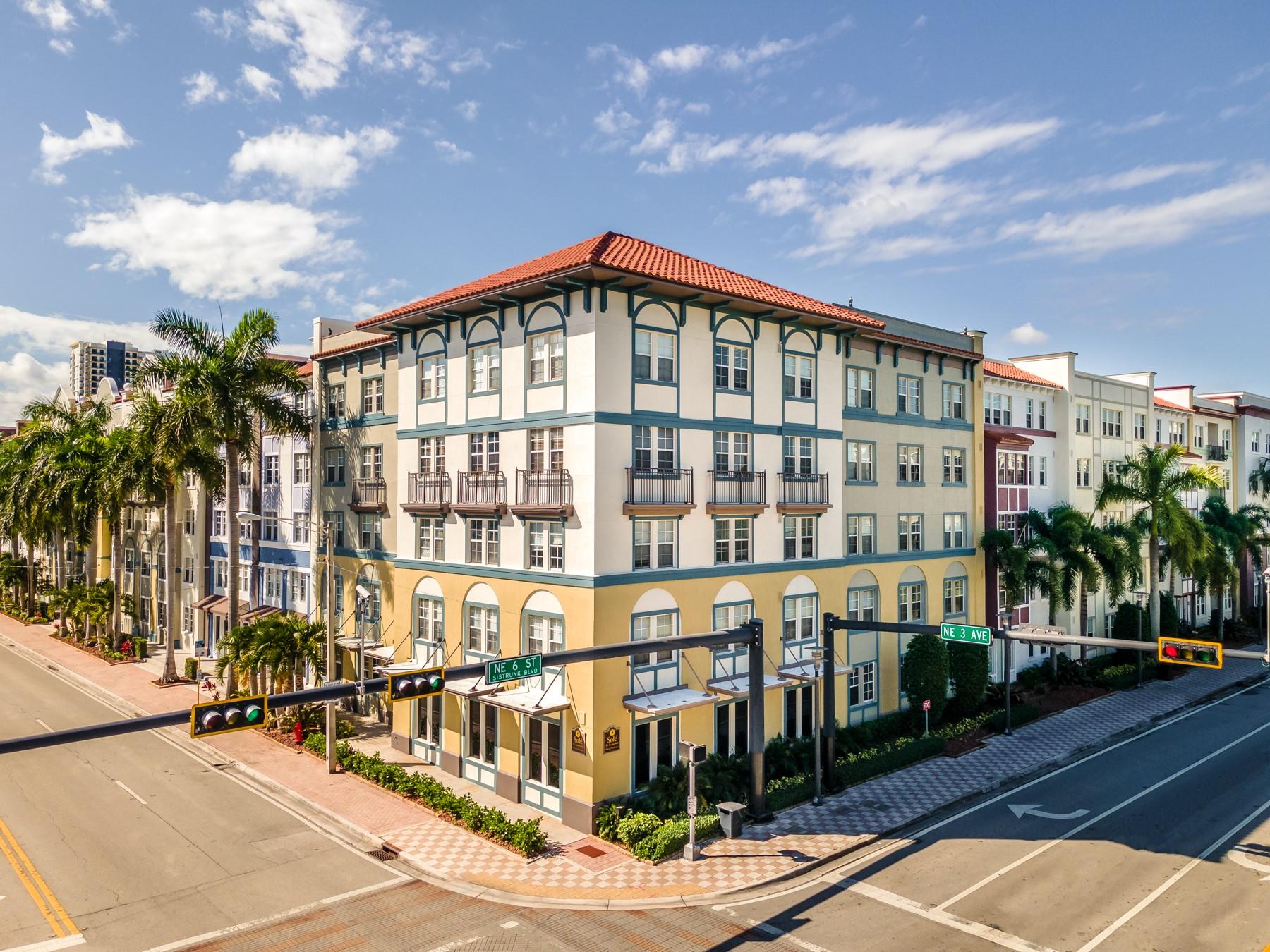 Don’t miss this stunning 1-bedroom, 1-bath condo in the highly sought-after *Solé* building, high-impact windows, an updated kitchen with new quartz countertops, and brand-new 2025 stainless steel appliances, including a 2021 Electric Range and stackable washer/dryer, Newer A/C, new luxury flooring, fresh paint, and a large walk in Closet. Enjoy resort-style amenities such as a heated pool/spa, a well-equipped gym, high-speed internet, secure fob/phone access, a community and billiards room, a rooftop deck, and onsite management. Situated in the heart of downtown Fort Lauderdale, with vibrant nightlife, restaurants, and entertainment. Plus you can rent immediately without waiting