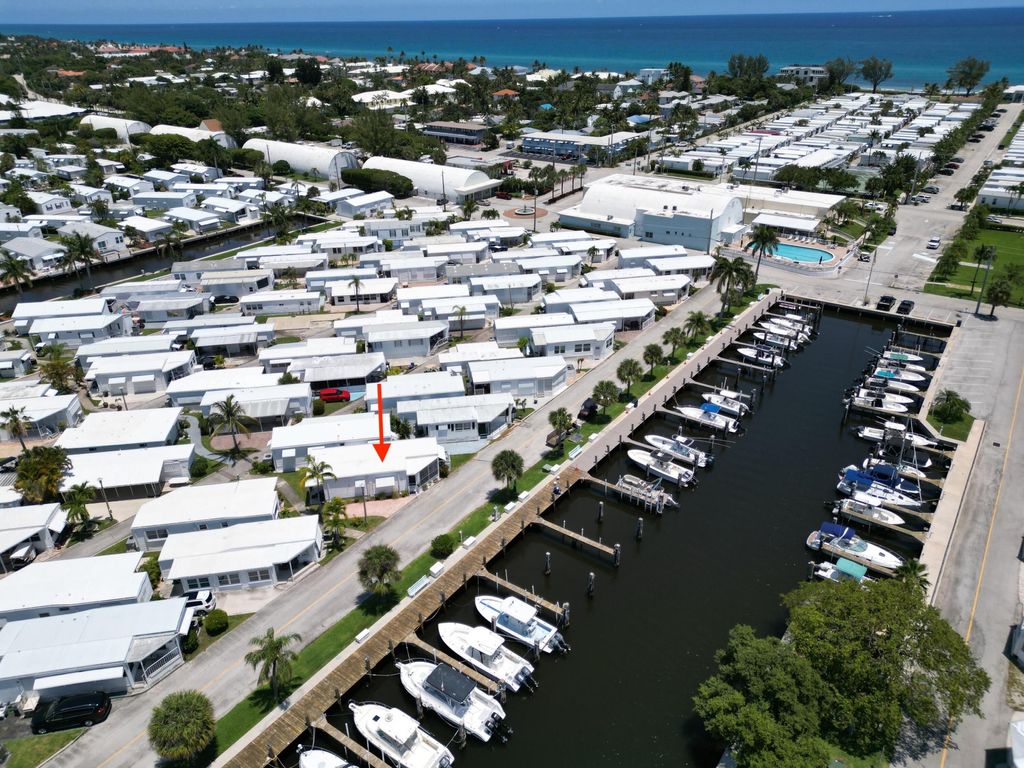 Photo of 207 Dock Drive #G, Briny Breezes, FL 33435 (MLS # R10887687)