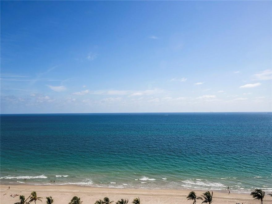 SPECTACTULAR OCEAN AND INTRACOASTAL VIEWS from this ULTRA HIGH FLOOR 2 bedroom, 2 bath unit featuring floor to ceiling windows that face the OCEAN and INTRACOASTAL throughout. An eat- in-Kitchen with a separate laundry room. Plaza East is a full-service building including complimentary valet and all units have SEMI PRIVATE ELEVATOR for your privacy and comfort. 24 hour doorman, gym, heated pool and direct beach access. 20 C has been well loved for many years and it's now time for someone else to create their own everlasting memories. PLAZA EAST DOES NOT ALLOW RENTALS.................... BUILDING REQUIRES MASKS