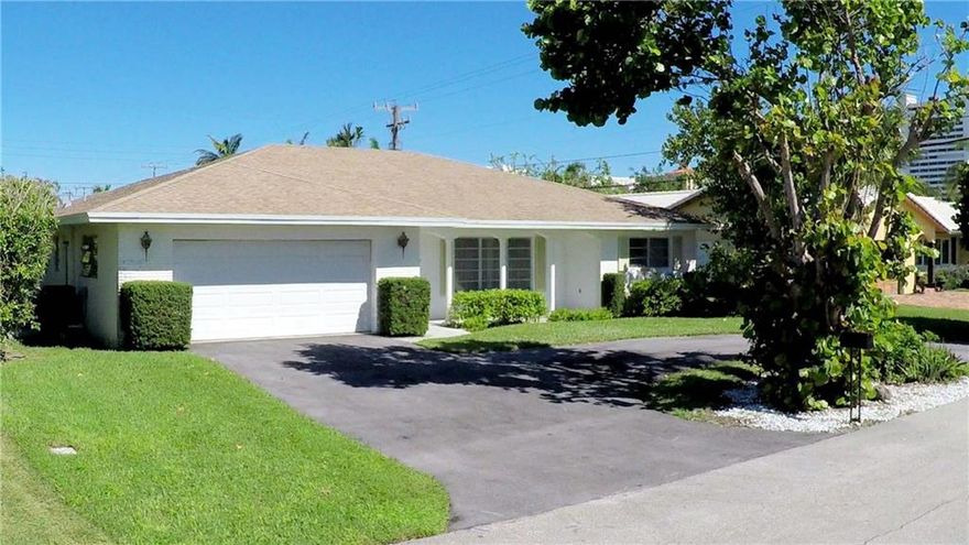 Just 2 blocks from the beach! Fabulous opportunity to renovate to your taste, or do a complete rebuild on this lot located amongst multi million dollar homes east of the intracoastal. Located in the exclusive estate section of Spanish River Land in Boca Raton. Walk to the ocean, or down to the shops, restaurants and Deerfield Beach pier. Screen enclosed pool, split bedroom plan, circular drive. Roof replaced in 2001. Hot water heater replaced in 2016.