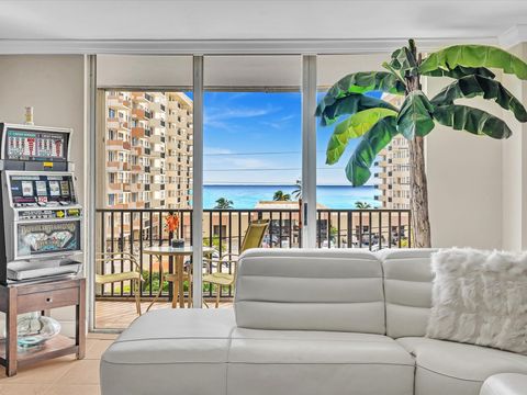 A home in Hillsboro Beach