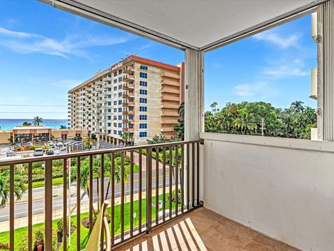 A home in Hillsboro Beach