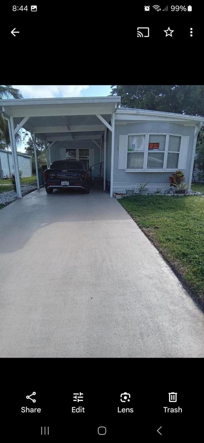 SPANISH LAKES IS A 55 AND OVER COMMUNITY, OFFERS FREE GOLFING , TENNIS , BINGO SWIMMING POOL AND MUCH MORE. buyers has to be park approved and pay a lot rent,NEWER MICROWAVE, NEWER AIR CONDITIONER, SUB FLOOR AND FLOORING FROM THE FRONT DOOR THROUGH THE KITCHEN AND DINING ROOM. NEWER SHOWER AND NEW VANITY IN MASTER BATH AREA.tlc is needed in some areas.seller is very motivated.