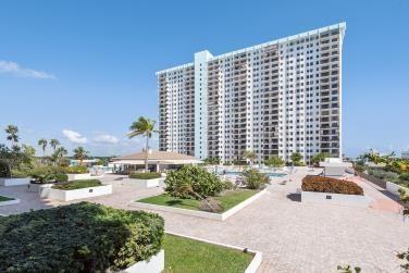 This is as good as it gets for an off season rental. Everything is perfect. White countertops , floors etc. Completely redone, exceeding your expectations!! Beautiful white sofas, views of the ocean and intracoastal. Available from May 1 to November. Bring your fussiest tenants. Easy to show.