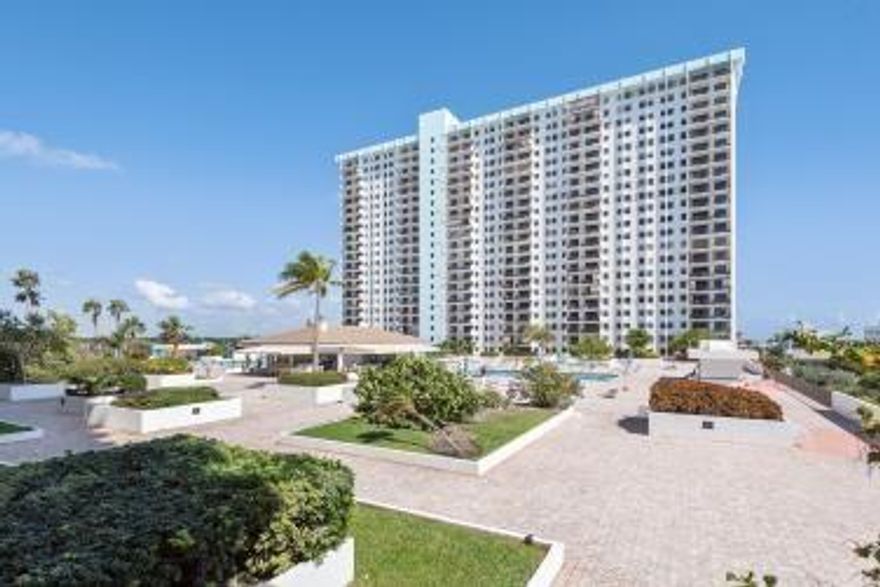 This is as good as it gets for an off season rental. Everything is perfect. White countertops , floors etc. Completely redone, exceeding your expectations!! Beautiful white sofas, views of the ocean and intracoastal. Available from May 1 to November. Bring your fussiest tenants. Easy to show.