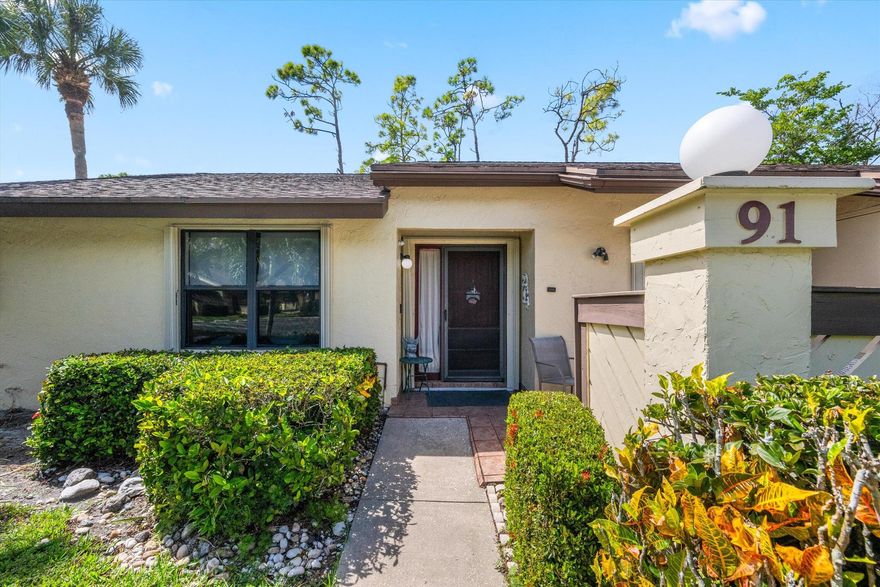 Nestled in the desirable 55+ community of Strathmore Gate, this charming 3-bedroom, 2-bath villa offers comfortable living with a spacious, homey feel. The generous primary suite features beautiful wood-style flooring and direct access to a cozy enclosed sunroom -- perfect for morning coffee or quiet relaxation. The enclosed patio provides an additional flex space surrounded by windows, ideal for enjoying the serene neighborhood views year-round. Thoughtfully maintained and full of character, this villa is the perfect blend of comfort, convenience, and community.