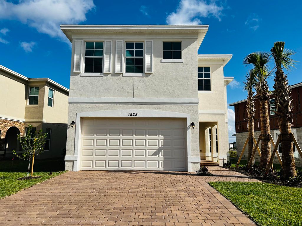 Photo of 1828 NW Cataluna Circle, Port Saint Lucie, FL 34986 (MLS # R10794497)