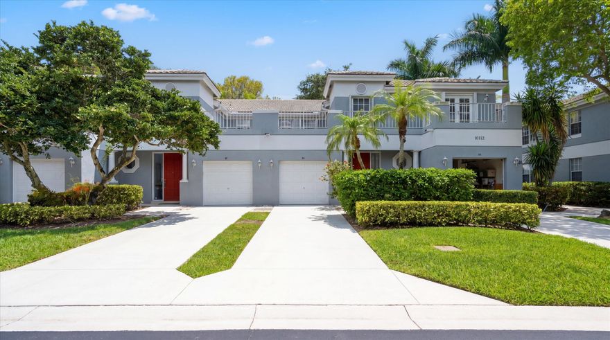 Exceptional opportunity to enjoy the Wycliffe lifestyle in this spacious 3-bedroom, 2-bath condo with tranquil lake and golf course views. Soaring ceilings enhance the main living areas, creating a bright, open feel, while the well-designed layout offers both comfort and functionality. The kitchen features a separate, more traditional design.  Enjoy peaceful water and golf views from the main living space—perfect for relaxing or entertaining. Desirable second-floor residence with a private elevator.  Silver (non-golf) membership available, providing access to Wycliffe's premier amenities. Ideal for seasonal or year-round living. Don't miss this opportunity to own in Wycliffe at an attractive value.  This home is located within Wycliffe Golf & Country Club, a private country club community offering an exceptional lifestyle and an impressive array of amenities. Residents enjoy access to two championship 18-hole golf courses, a recently completed $18+ million clubhouse renovation, multiple on-site dining venues, a full-service spa, a state-of-the-art fitness center, an Olympic-size swimming pool with expansive sun deck, Har-Tru tennis courts, and new pickleball courts, along with a vibrant year-round social calendar. Wycliffe features fourteen distinct sub-communities, each offering its own architectural style and atmosphere, with a wide range of residences from thoughtfully designed townhomes to expansive estate homes. The master association provides comprehensive services including landscaping, security with manned gates, roving patrol and on-site paramedic services, as well as Comcast advanced fiber-optic cable, phone, and high-speed internet. Wycliffe is a mandatory membership country club, $140,000 to join.