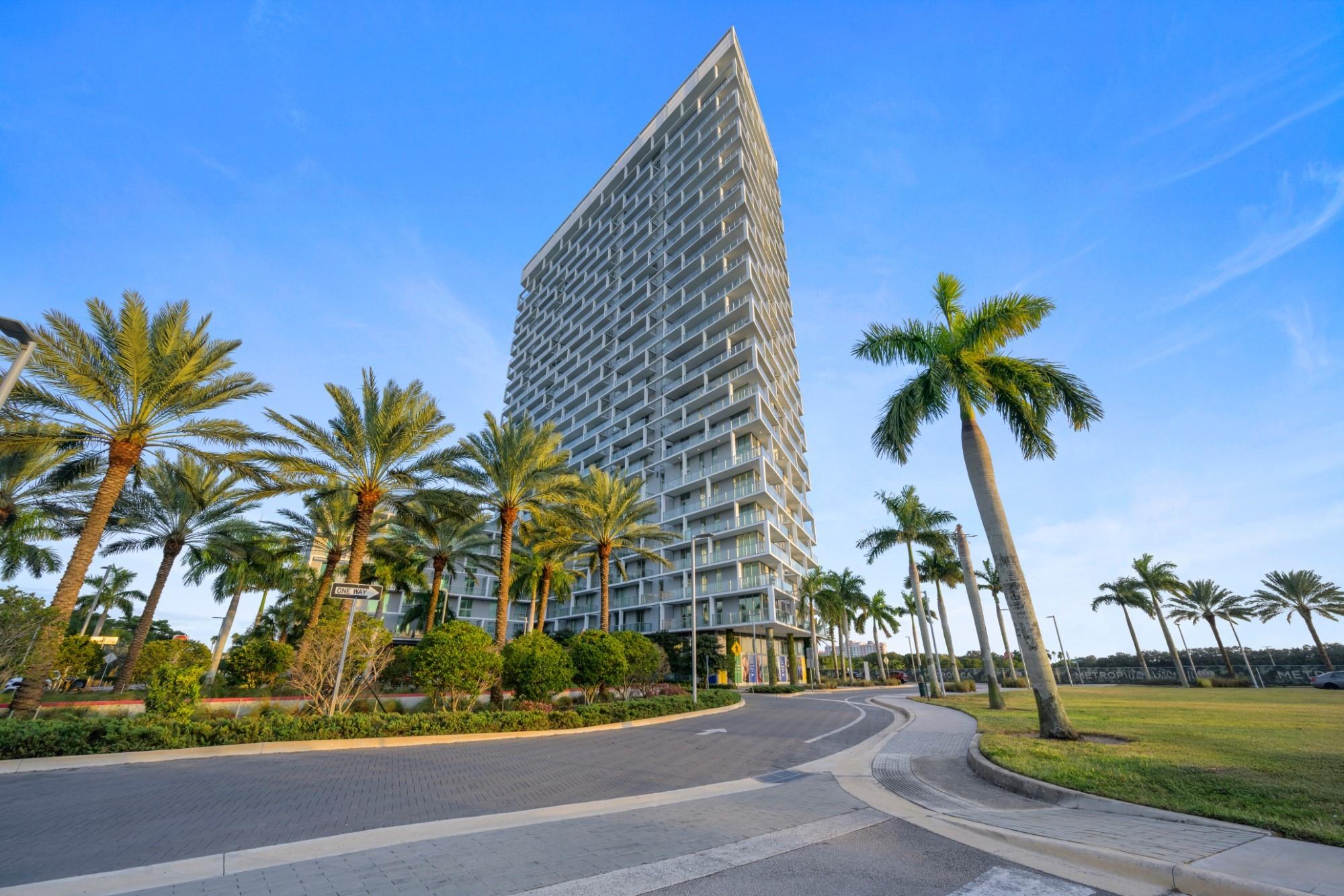 Welcome to Paradise. Newly built in 2022, this masterpiece of a structure name Metropica is nestled in the western section of the Sawgrass Mills Mall. Top of the line amenities give this property the Resort Style feeling. Split bedroom spacious unit currently leased. Buyer will receive taxes and maintenance paid in full good through September 2025 as well as rent prepaid through September 2025.
