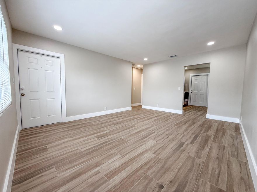 Step inside this gorgeous 2 bed, 1 Bath Apartment in the heart of West Palm Beach. Unit has been completely renovated with nothing but the finest finishes! Apartment is a second floor walk up with spacious living, beautiful natural light and impact windows throughout. Landlord is top notch and cares highly about his tenants. Walking distance to downtown. Tri-Rail station, Palm Tran, and all the best things West Palm Beach has to offer. This unit won't last long, so act fast! First Month, Last Month and Security Deposit. Tenants is responsible for all utilities.