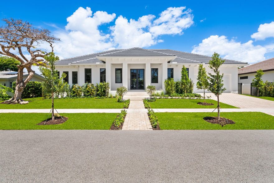 Stunning coastal-inspired single-story home in Coral Ridge by Award Winning Builder Lakeshore Constructio, located in the Bayview Elementary School District. This new construction offers 4 bedrooms + office, 4.5 baths, and 3,200 sqft of thoughtfully designed living space on a 10,000 sqft lot. Open layout with 10-ft ceilings, wood-look porcelain tile floors, and abundant natural light. Designer kitchen features white oak cabinetry, Rhino White honed marble, waterfall island, Wolf range, and Dacor refrigerator/freezer columns. All bedrooms are en-suites. Luxurious primary bath with marble slabs, double shower, and Boffi tub. Enjoy a 30-ft heated pool, 10x10 spa, and covered patio with summer kitchen. Crestron smart lighting, pre-wired shades, speakers, WiFi, laundry room, and 2-car garage.