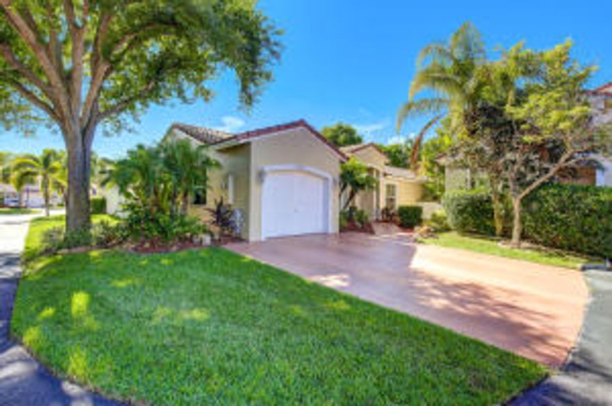 Beautifully remodeled and upgraded 1-story home in the Sorbert Community in Winston Park featuring a brand new gorgeous open kitchen with new stainless steel appliances, granite counter tops and glass back splash.  Laminate wood flooring thru-out the house and tile flooring in both bathrooms and kitchen area.  Beautiful updated bathrooms.  Gorgeous fenced backyard with covered patio area.  Hurricane Shutters.  Newer A/C Unit. Garage was converted by the builder to the 4th bedroom with storage still available in the remaining garage area.  Excellent community with low HOA fees, community pool, and great schools nearby.