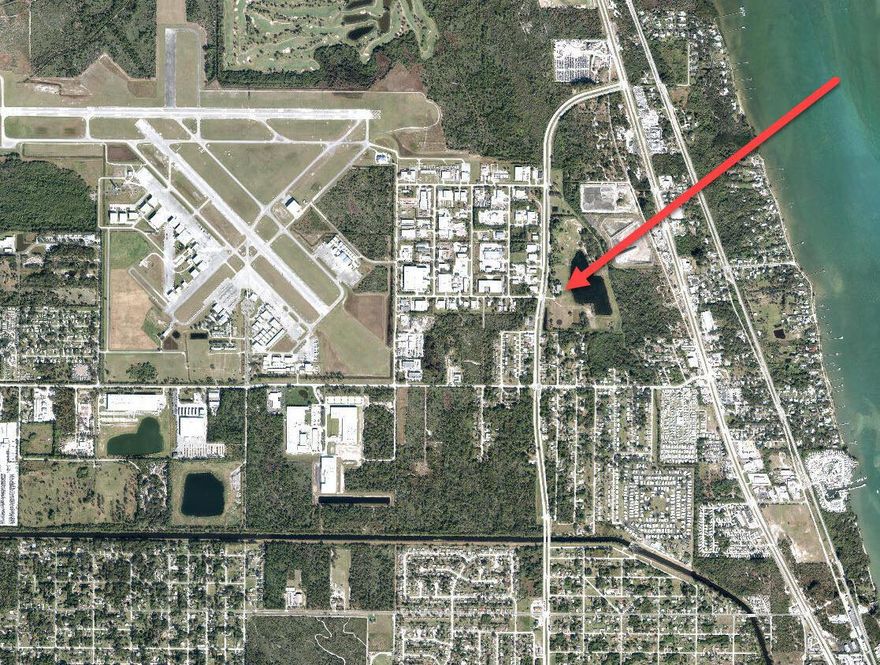 44.57 acres of land zoned IX-Industrial Extraction, with Industrial FLUC land Use. A 11,476 Class B Office Bldg on 1.35 acres is available separately. The owner has plans for 100,000 SF of whse. and concept plans for RV Storage and truck parking. Also a concept plan for a 250-space RV Campground uses the office building as a clubhouse. The RV Campground requires both a land use and zoning change.  The industrial uses require a zoning change to Industrial. The future land use is industrial. The site has city water, sewer, and a lift station. DD docs are available including site plans, surveys, environmental reports: underground, architectural plans, and more. The SE 4.99 acres has rock, catch basins, and drainage for 2 buildings, 52,000 sf. Will work for a Live Local project.